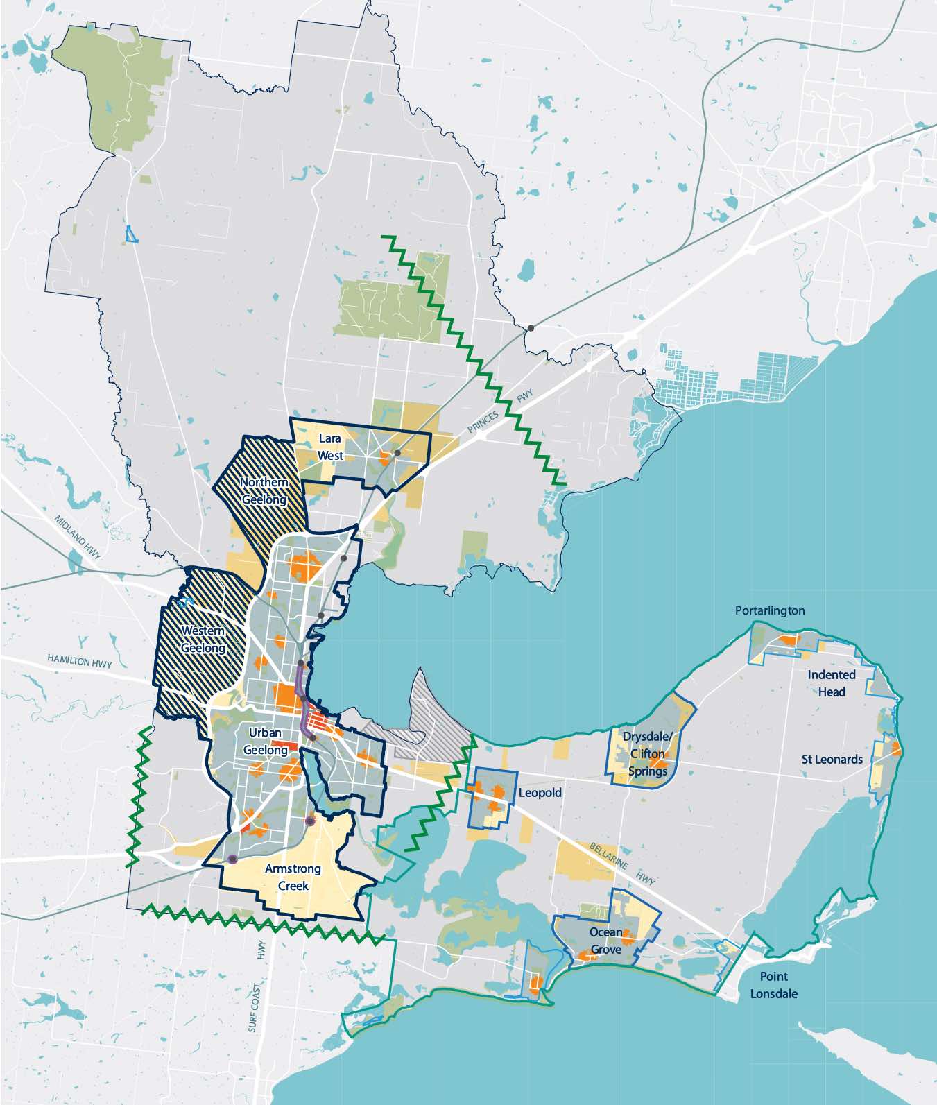Greater Geelong Growth Areas